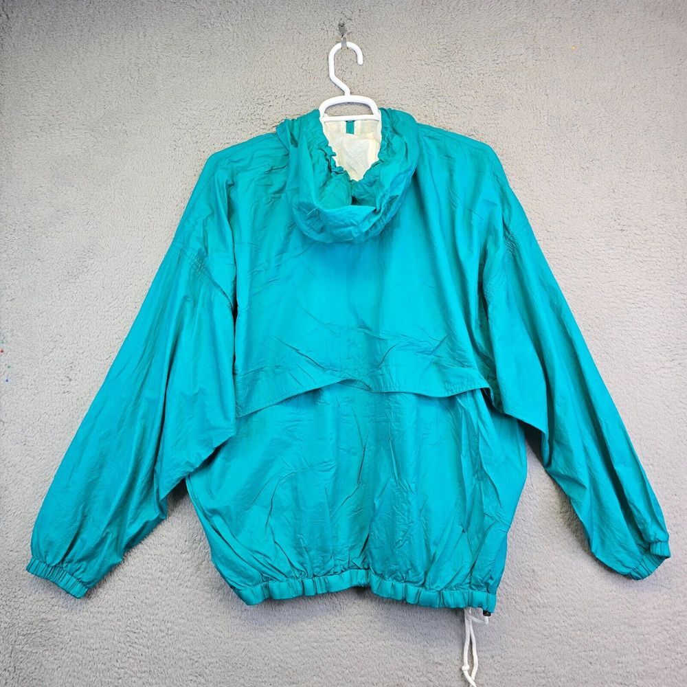 Vintage Pacific Trail Anorak Jacket Men's XL Green Retro Windbreaker '90s READ - Picture 7 of 16
